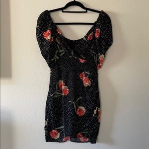 F21 floral dress
